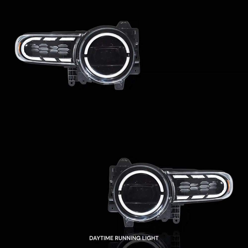 Sequential Projector Headlights – Fits Toyota FJ Cruiser (2007 - 2017) | LH + RH Pair - Blckline Automotive