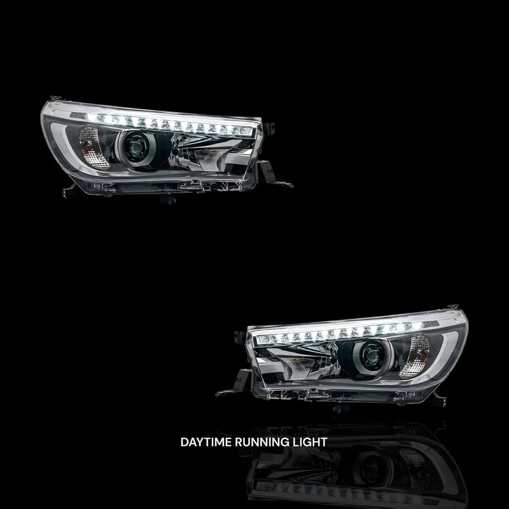 
                  
                    Sequential Projector Headlights – Fits Toyota Hilux N80 (2015–2024) | LH + RH Pair - Blckline Automotive
                  
                