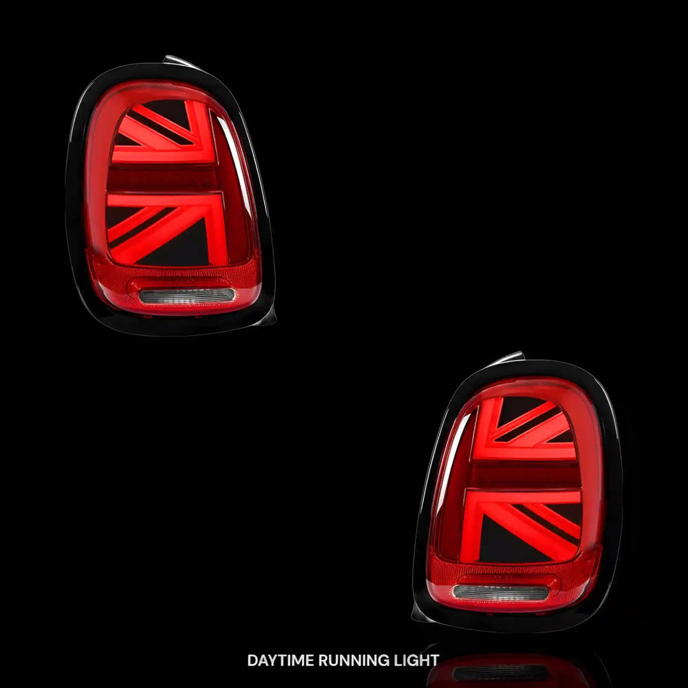 
                  
                    Sequential Red Black LED Tail Lights – Fits Mini Cooper F55 / F56 / F57 (2014 - 2018) | LH + RH Pair - Blckline Automotive
                  
                