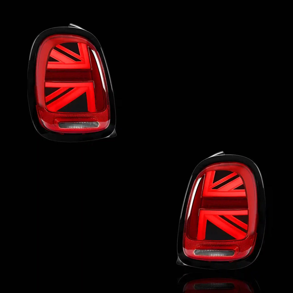 
                  
                    Sequential Red Black LED Tail Lights – Fits Mini Cooper F55 / F56 / F57 (2014 - 2018) | LH + RH Pair - Blckline Automotive
                  
                