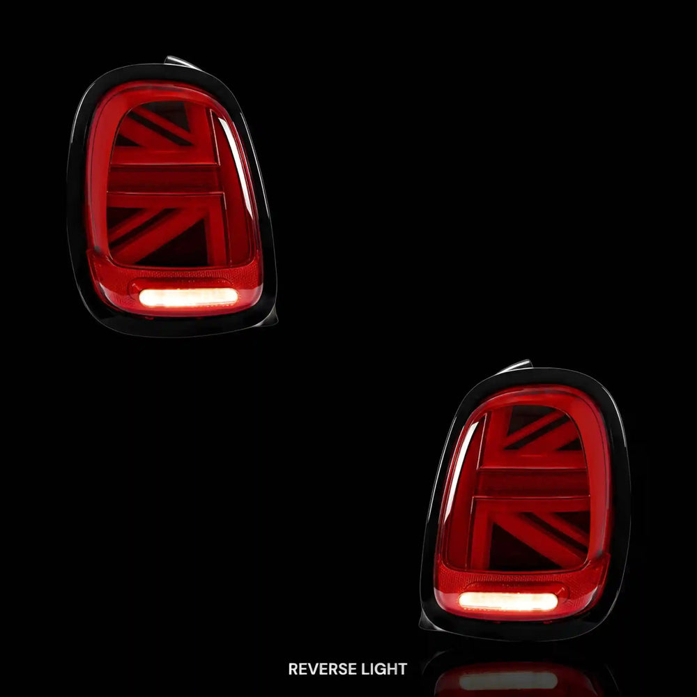 
                  
                    Sequential Red Black LED Tail Lights – Fits Mini Cooper F55 / F56 / F57 (2014 - 2018) | LH + RH Pair - Blckline Automotive
                  
                