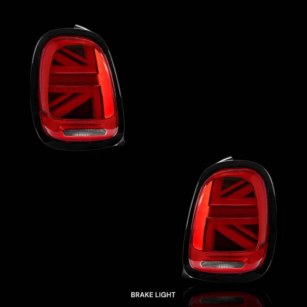 Sequential Red Black LED Tail Lights – Fits Mini Cooper F55 / F56 / F57 (2014 - 2018) | LH + RH Pair - Blckline Automotive