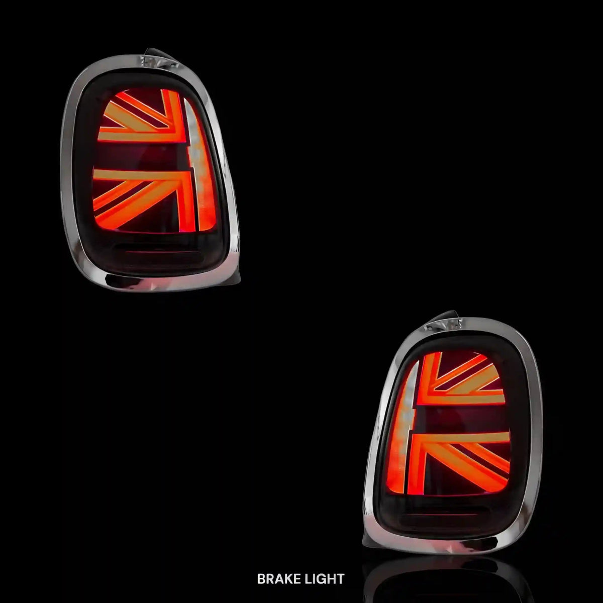 Sequential Red Chrome LED Tail Lights – Fits Mini Cooper F55 / F56 / F57 (2014 - 2018) | LH + RH Pair - Blckline Automotive