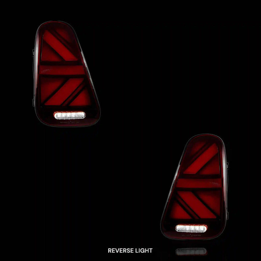 
                  
                    Sequential Red Clear Full LED Tail Lights – Fits Mini Cooper R50 / R52 / R53 (2001 - 2006) | LH + RH Pair - Blckline Automotive
                  
                