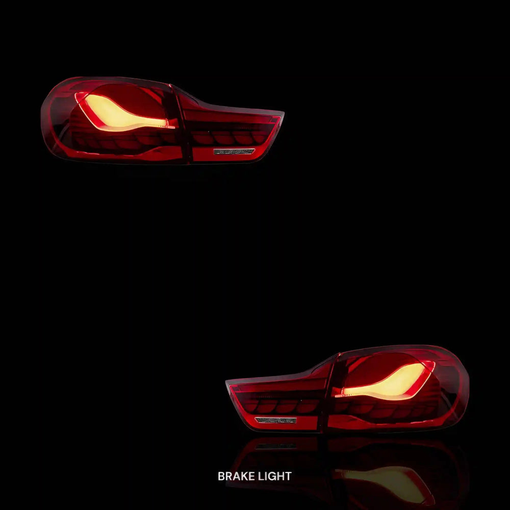 Sequential Red Full LED Tail Lights – Fits BMW 4 - Series F32 / F33 / F36 / F82 / F83 (2014 - 2020) | LH + RH Pair - Blckline Automotive