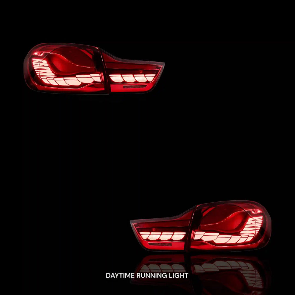 
                  
                    Sequential Red Full LED Tail Lights – Fits BMW 4 - Series F32 / F33 / F36 / F82 / F83 (2014 - 2020) | LH + RH Pair - Blckline Automotive
                  
                