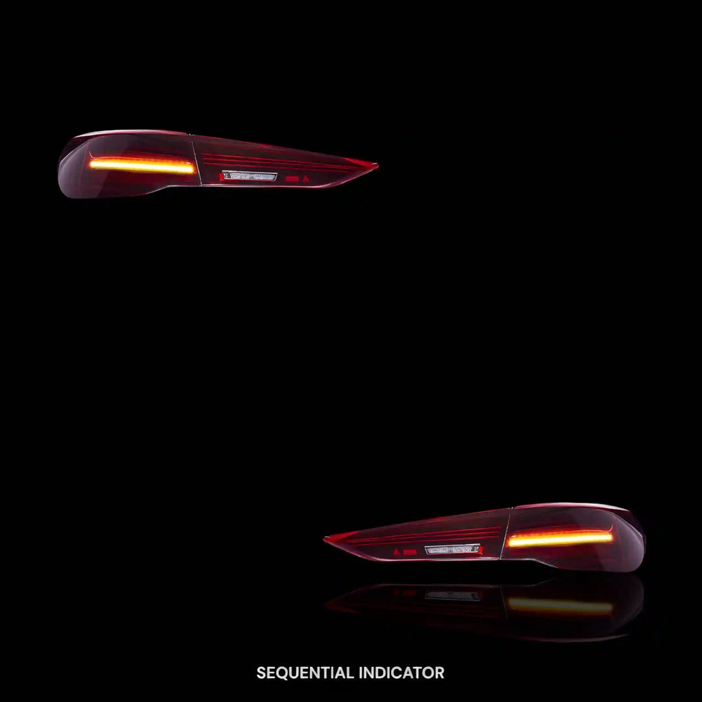 
                  
                    Sequential Red Full LED Tail Lights – Fits BMW 4 - Series G22 / G23 / G26 (2020 - 2025) | LH + RH Pair - Blckline Automotive
                  
                