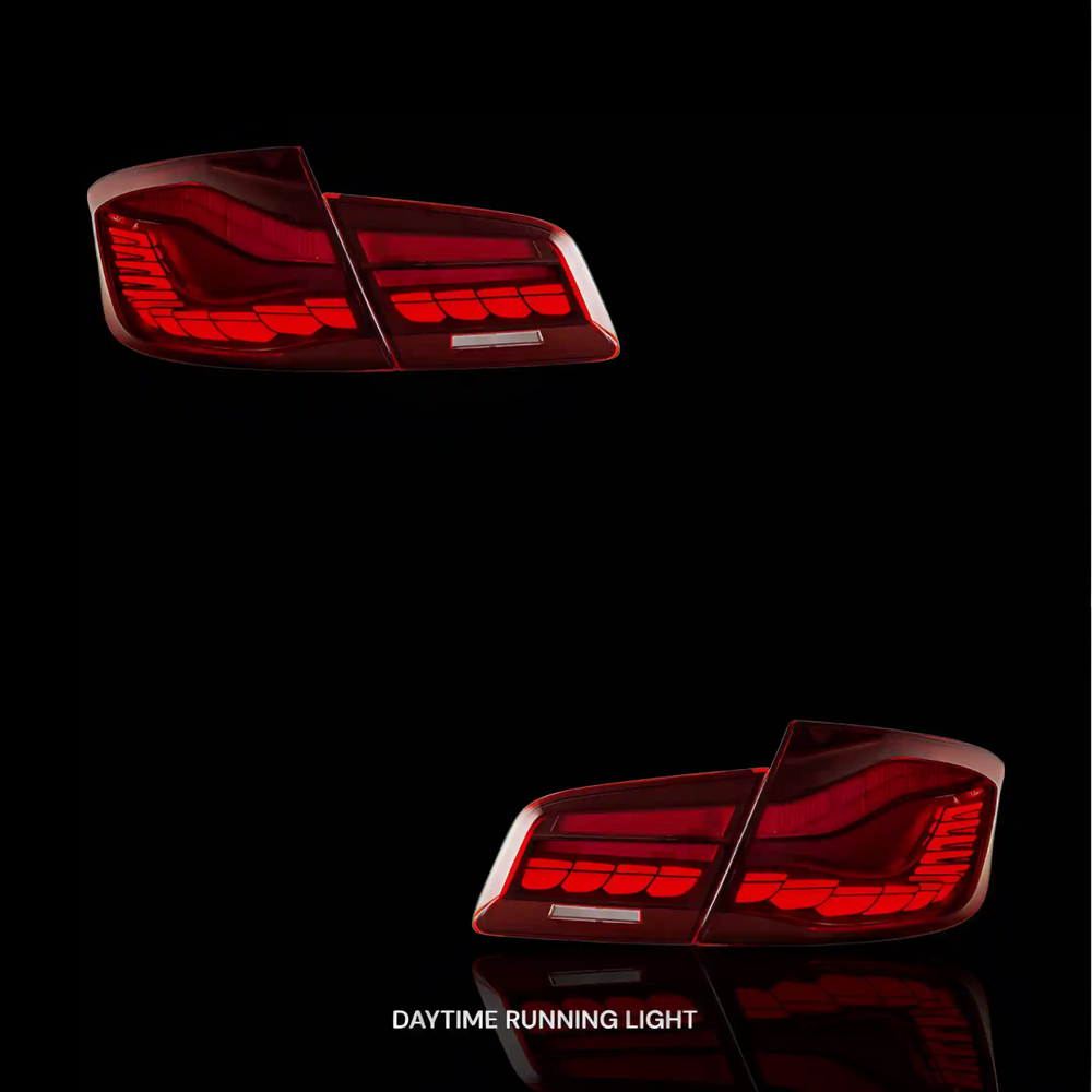 
                  
                    Sequential Red Full LED Tail Lights – Fits BMW 5 - Series F10 / F18 (2011 - 2017) | (LH + RH) Pair - Blckline Automotive
                  
                