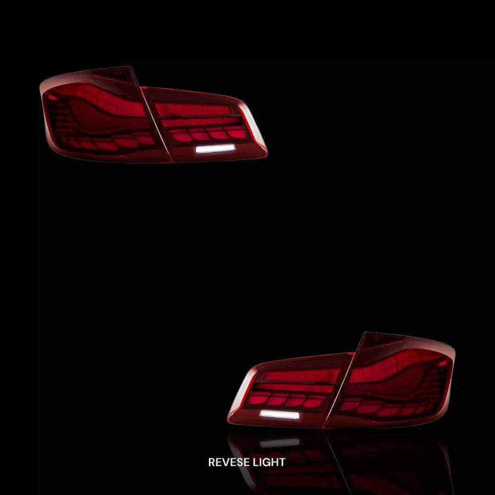 
                  
                    Sequential Red Full LED Tail Lights – Fits BMW 5 - Series F10 / F18 (2011 - 2017) | (LH + RH) Pair - Blckline Automotive
                  
                