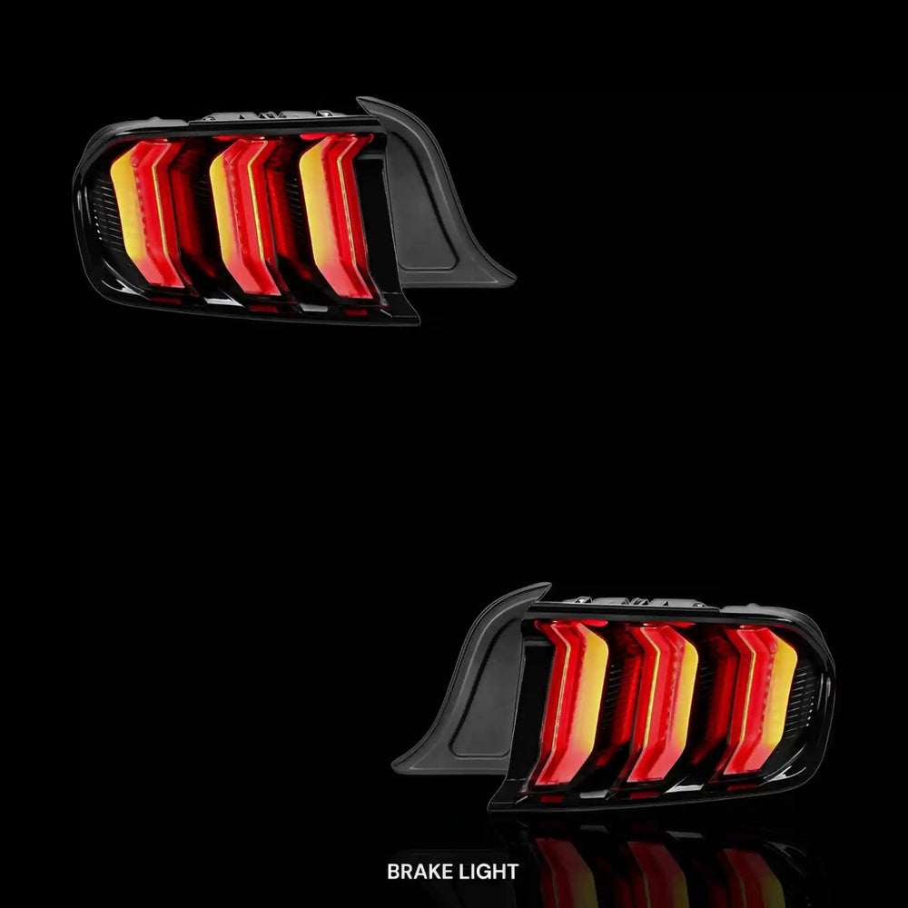
                  
                    Sequential Red Full LED Tail Lights – Fits Ford Mustang FM / FN (2015 - 2021) | LH + RH Pair - Blckline Automotive
                  
                