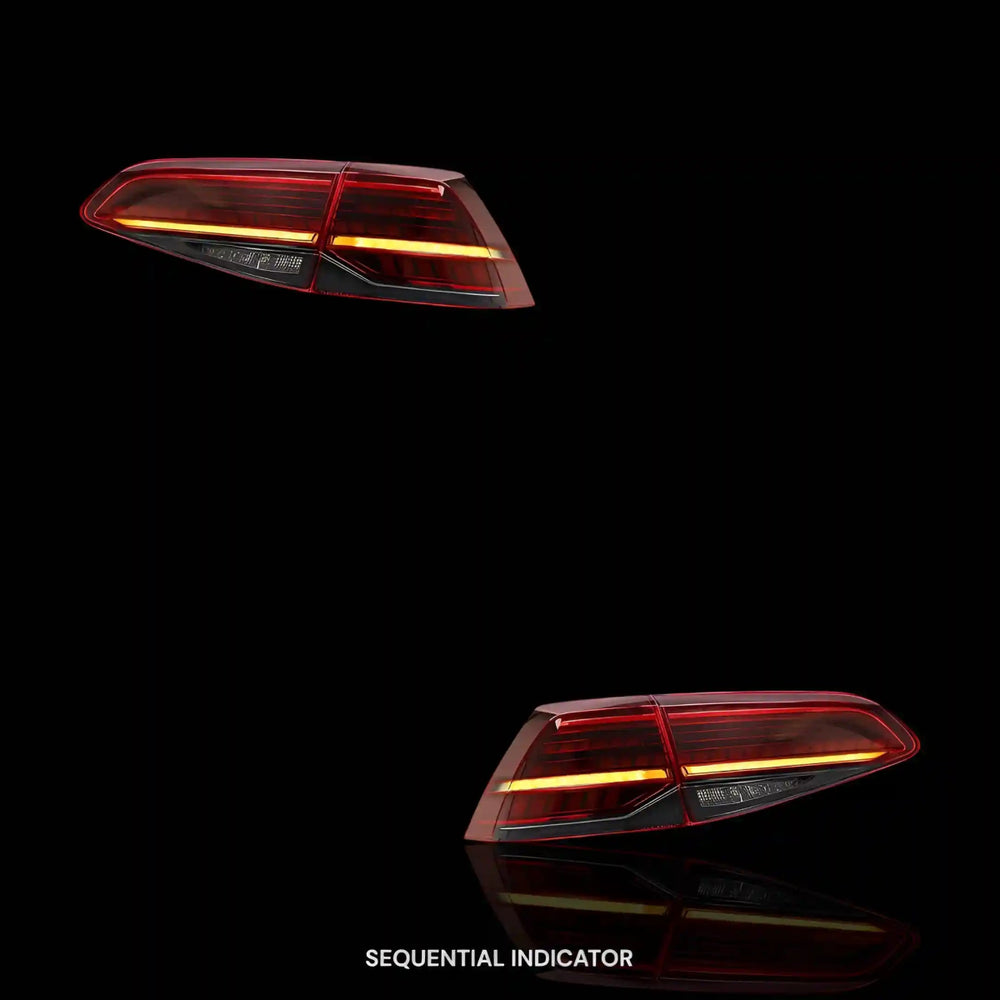 
                  
                    Sequential Red Full LED Tail Lights – Fits Volkswagen Golf MK7 (2013 - 2019) | LH + RH Pair - Blckline Automotive
                  
                