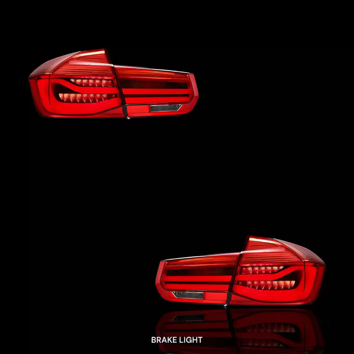 Sequential Red LED Tail Lights – Fits BMW 3 - Series F30 / F80 / M3 (2012 - 2019) | LH + RH Pair - Blckline Automotive