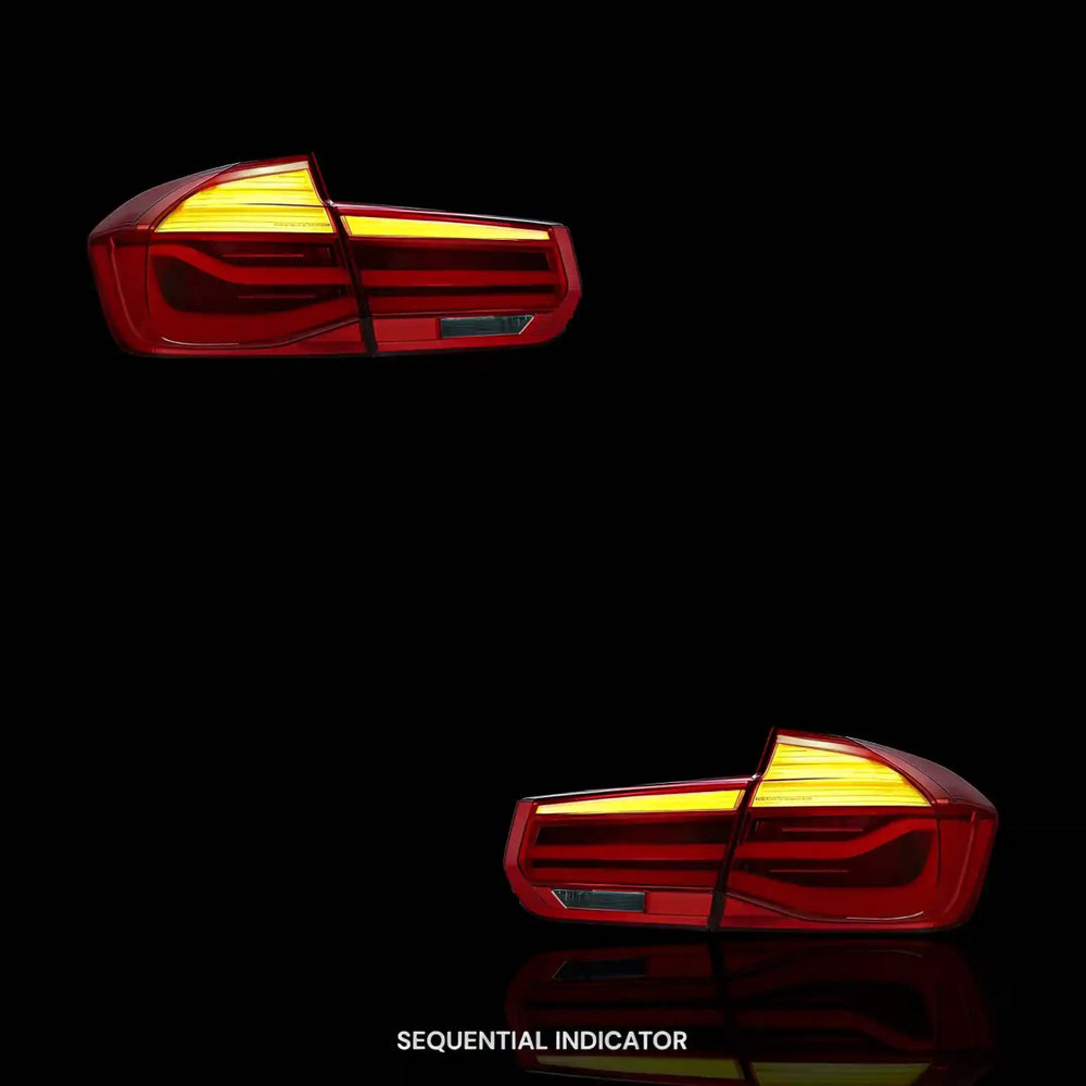 
                  
                    Sequential Red LED Tail Lights – Fits BMW 3 - Series F30 / F80 / M3 (2012 - 2019) | LH + RH Pair - Blckline Automotive
                  
                