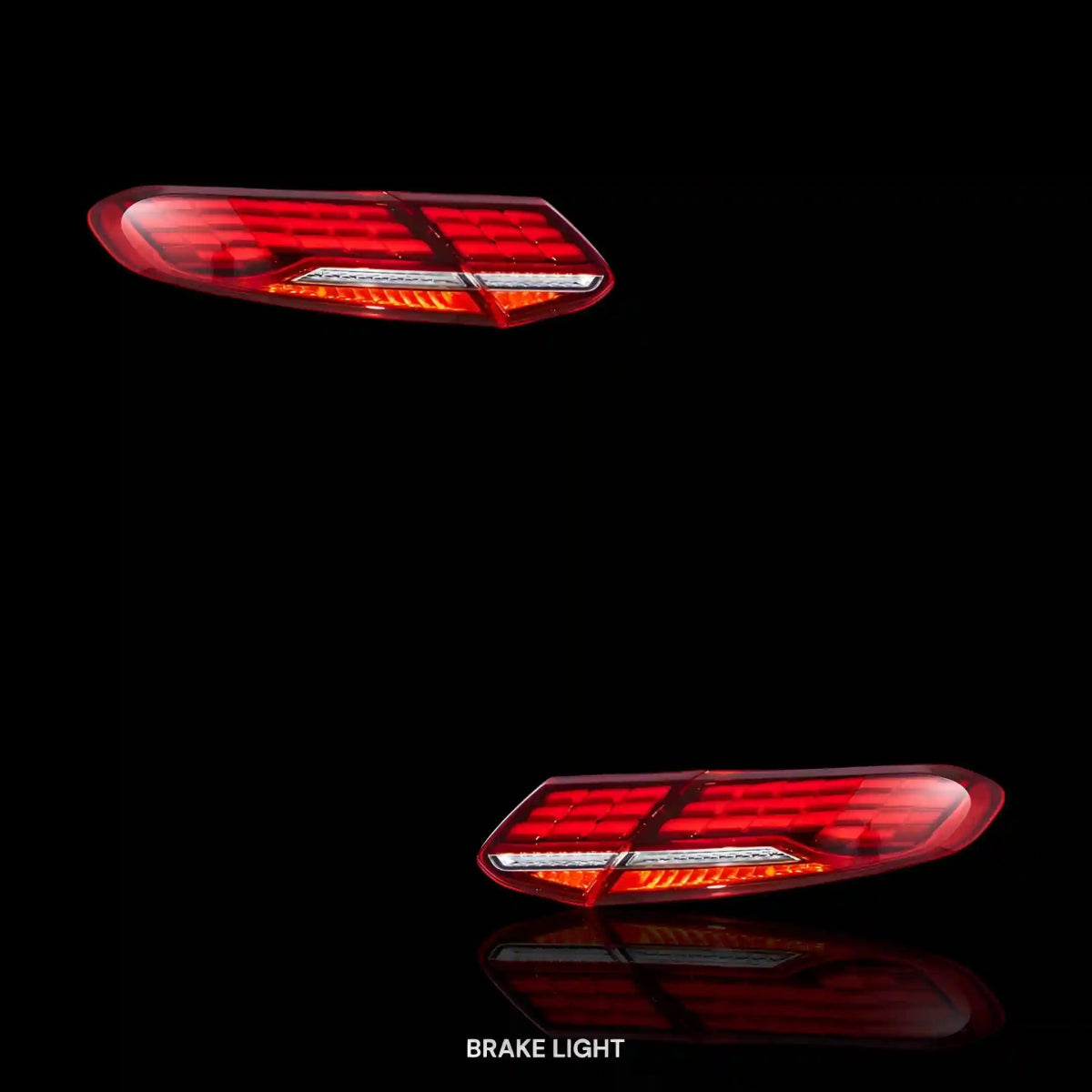 Sequential Red LED Tail Lights – Fits Mercedes - Benz C - Class W205 (2016 - 2021) | LH + RH Pair - Blckline Automotive