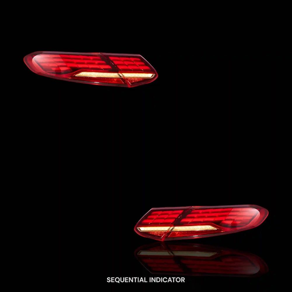 
                  
                    Sequential Red LED Tail Lights – Fits Mercedes - Benz C - Class W205 (2016 - 2021) | LH + RH Pair - Blckline Automotive
                  
                