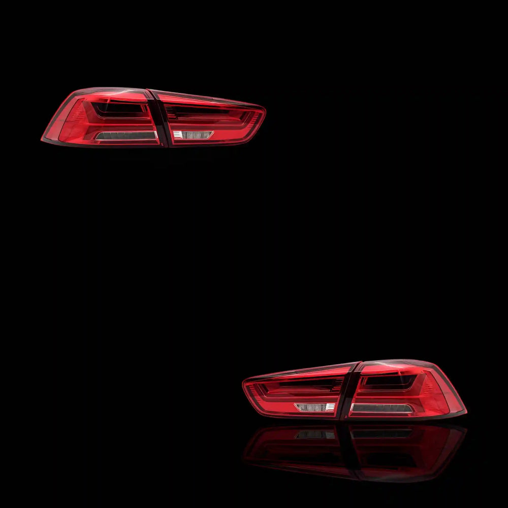 
                  
                    Sequential Red LED Tail Lights – Fits Mitsubishi Lancer Evo X / CJ / CF (2008 - 2017) | LH + RH Pair - Blckline Automotive
                  
                