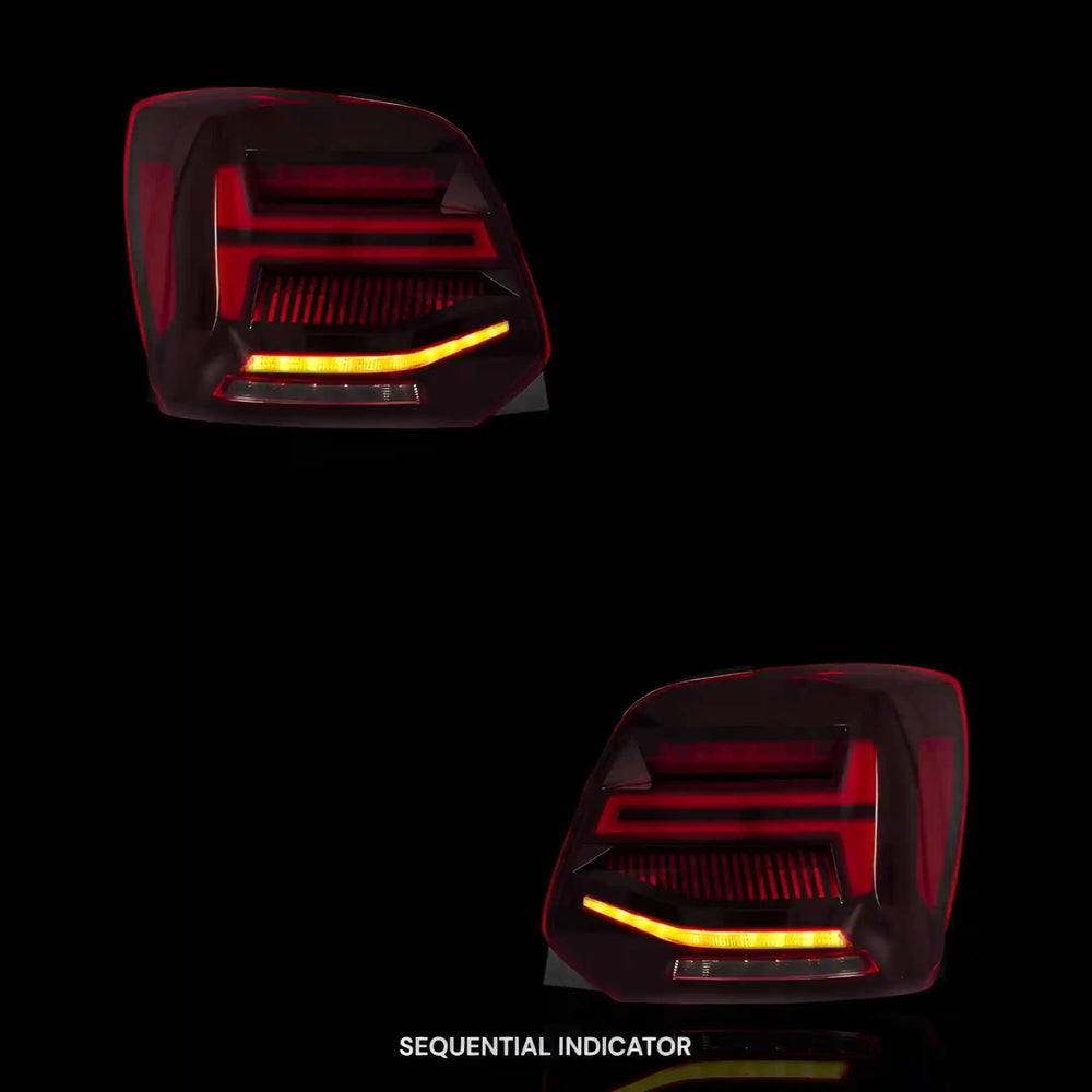 
                  
                    Sequential Red LED Tail Lights – Fits Volkswagen Polo 6R (2009 - 2017) | LH + RH Pair - Blckline Automotive
                  
                