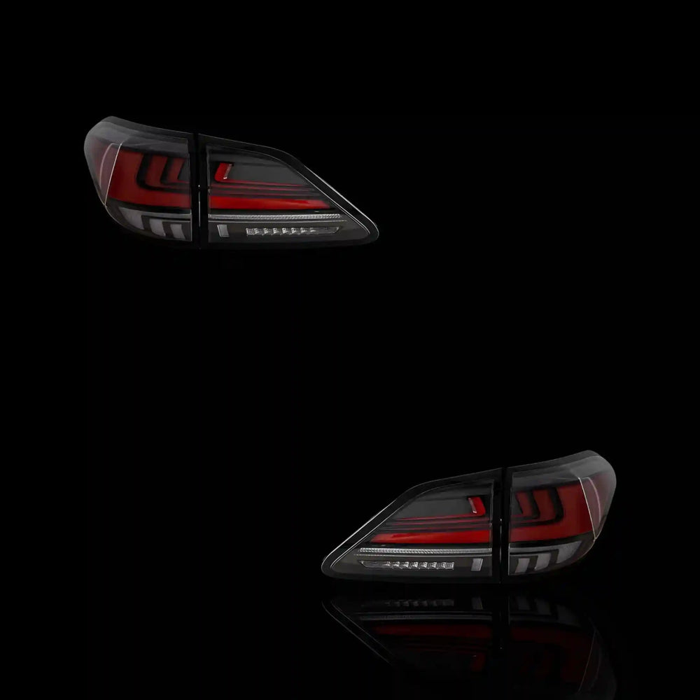 
                  
                    Sequential Red Smoked LED Tail Lights – Fits Lexus RX400h MHU38 (2008) | LH + RH Pair - Blckline Automotive
                  
                
