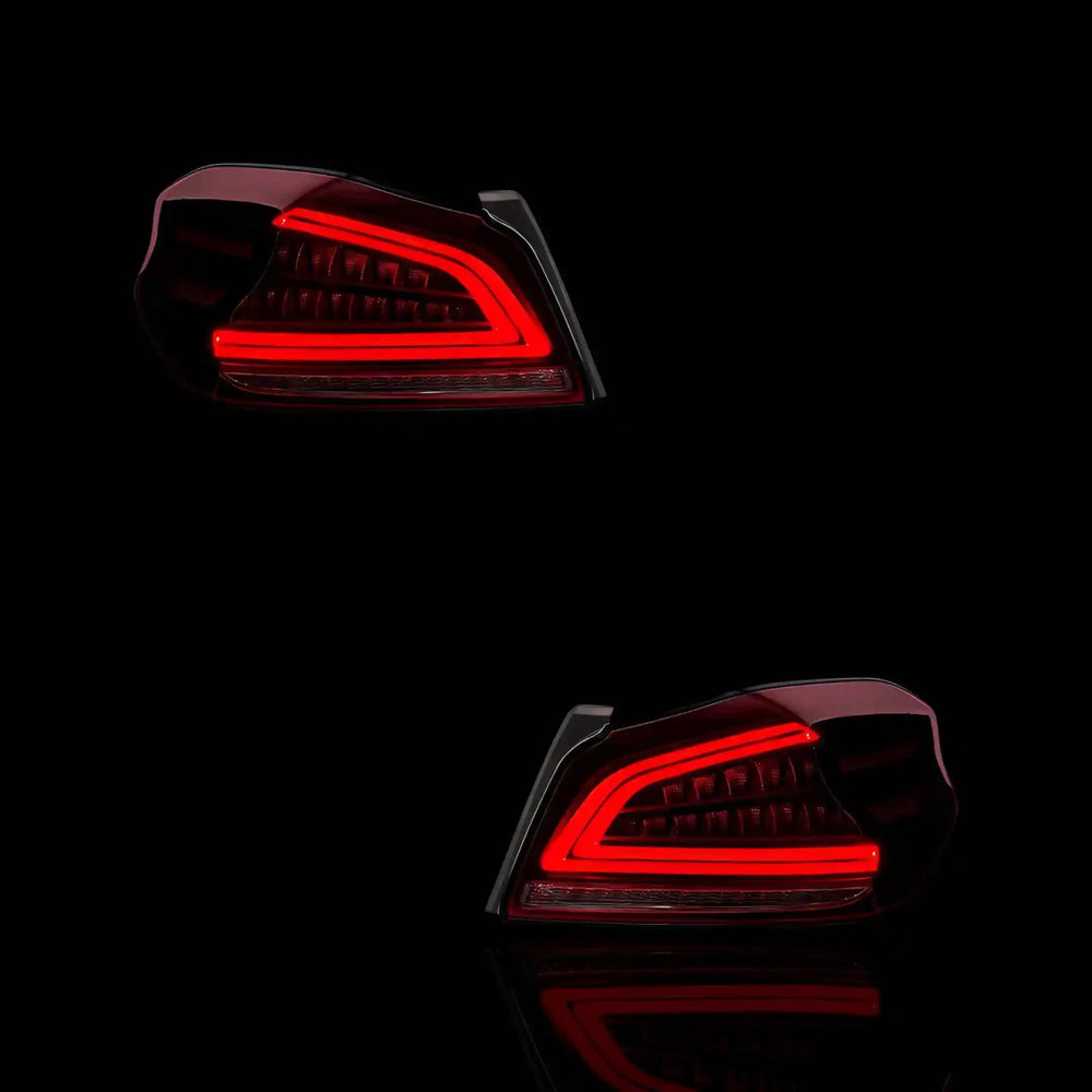 Sequential Red Tail Lights – Fits Subaru WRX VA (2015 - 2021) | LH + RH Pair - Blckline Automotive