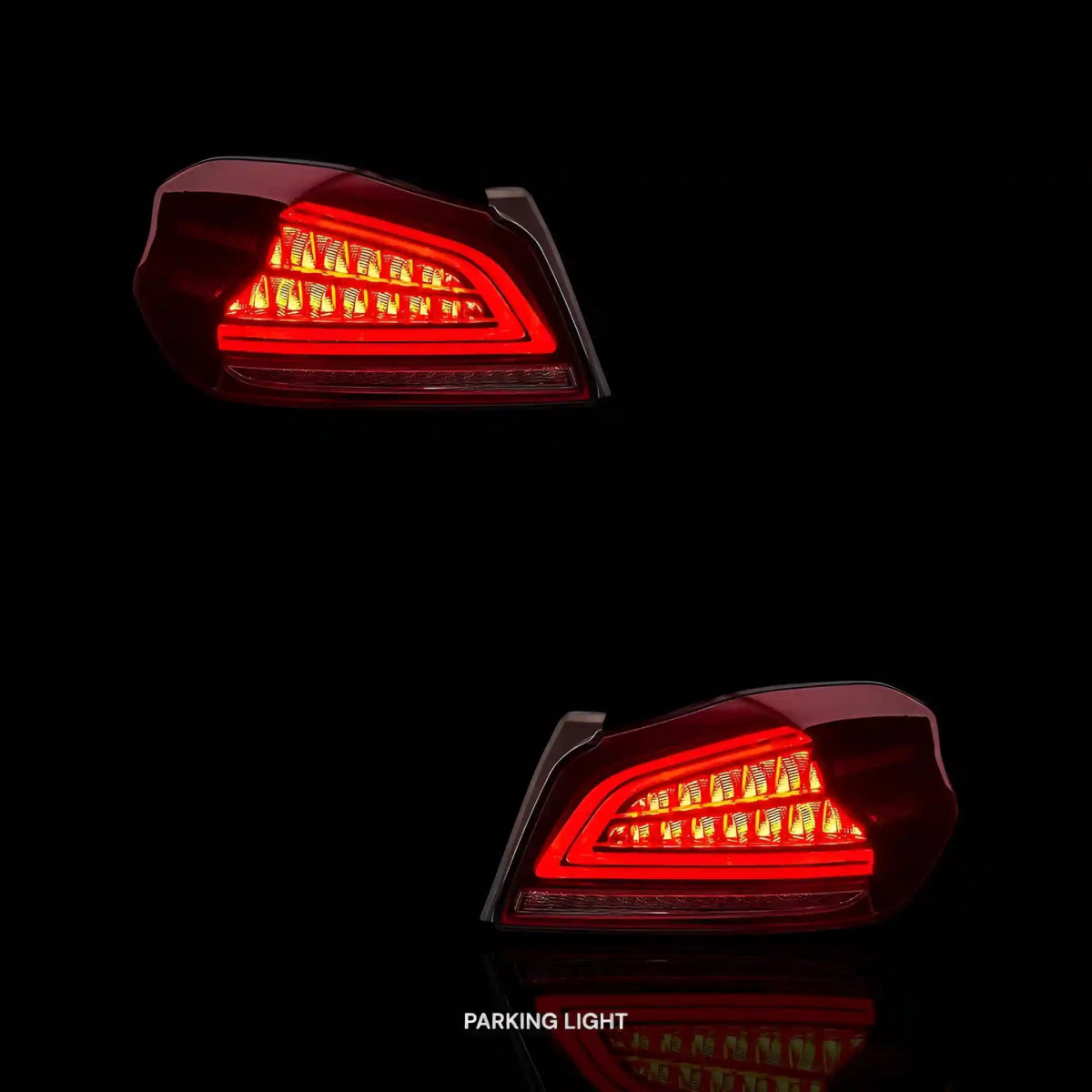 Sequential Red Tail Lights – Fits Subaru WRX VA (2015 - 2021) | LH + RH Pair - Blckline Automotive
