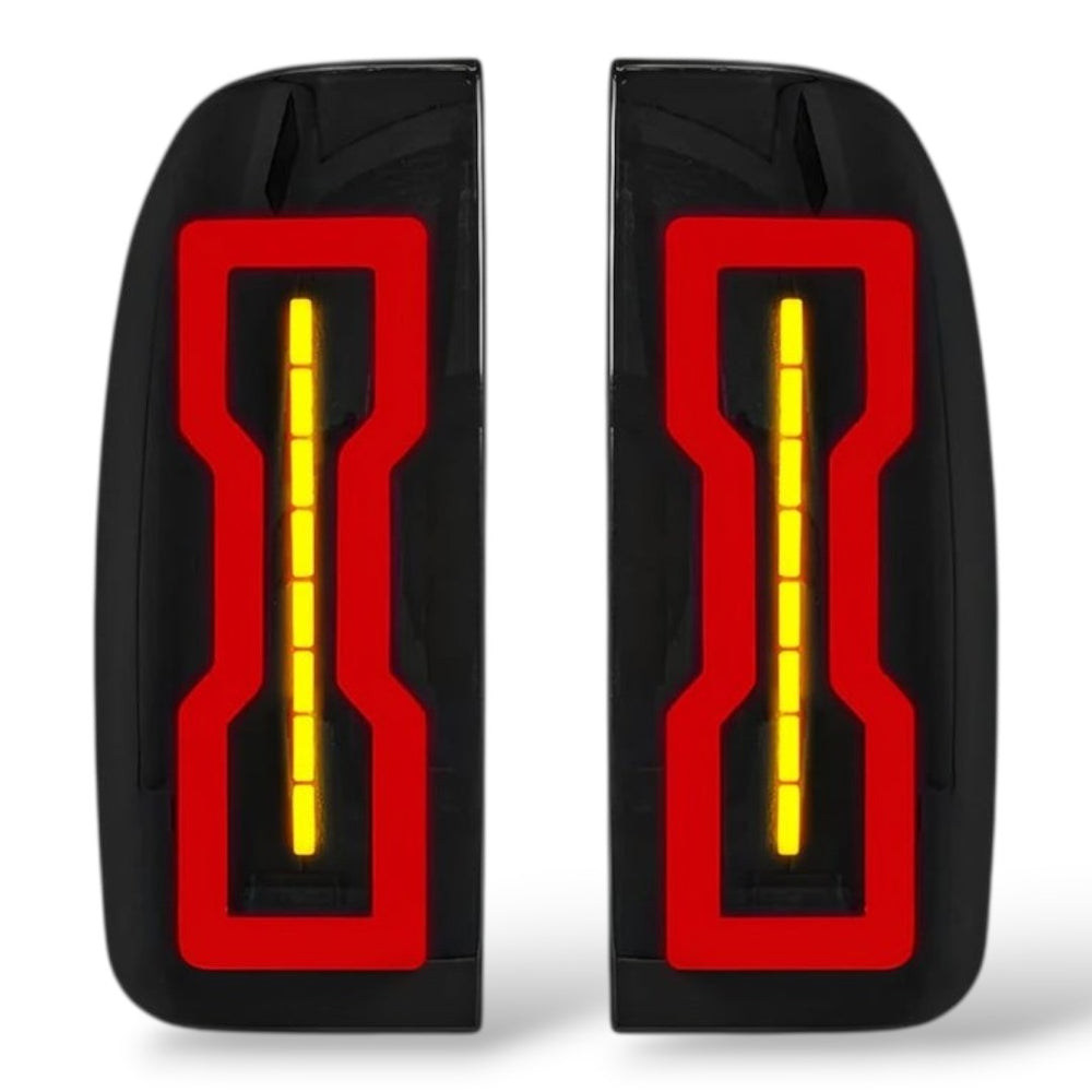Sequential Smoked 3D LED Stripe Tail Lights – Fits Ford Ranger PJ / PK ...