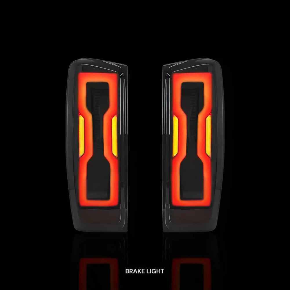 Sequential Smoked Black LED Tail Lights – Fits Isuzu D - Max RG (2020 - 2024) | LH + RH Pair - Blckline Automotive