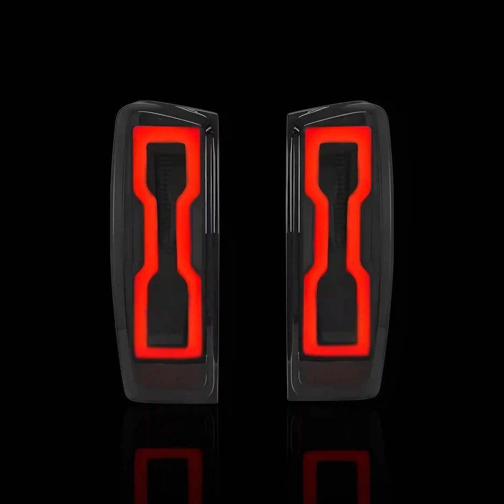Sequential Smoked Black LED Tail Lights – Fits Isuzu D - Max RG (2020 - 2024) | LH + RH Pair - Blckline Automotive