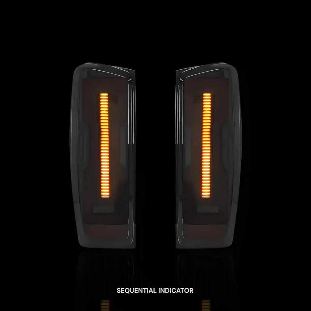 
                  
                    Sequential Smoked Black LED Tail Lights – Fits Isuzu D - Max RG (2020 - 2024) | LH + RH Pair - Blckline Automotive
                  
                