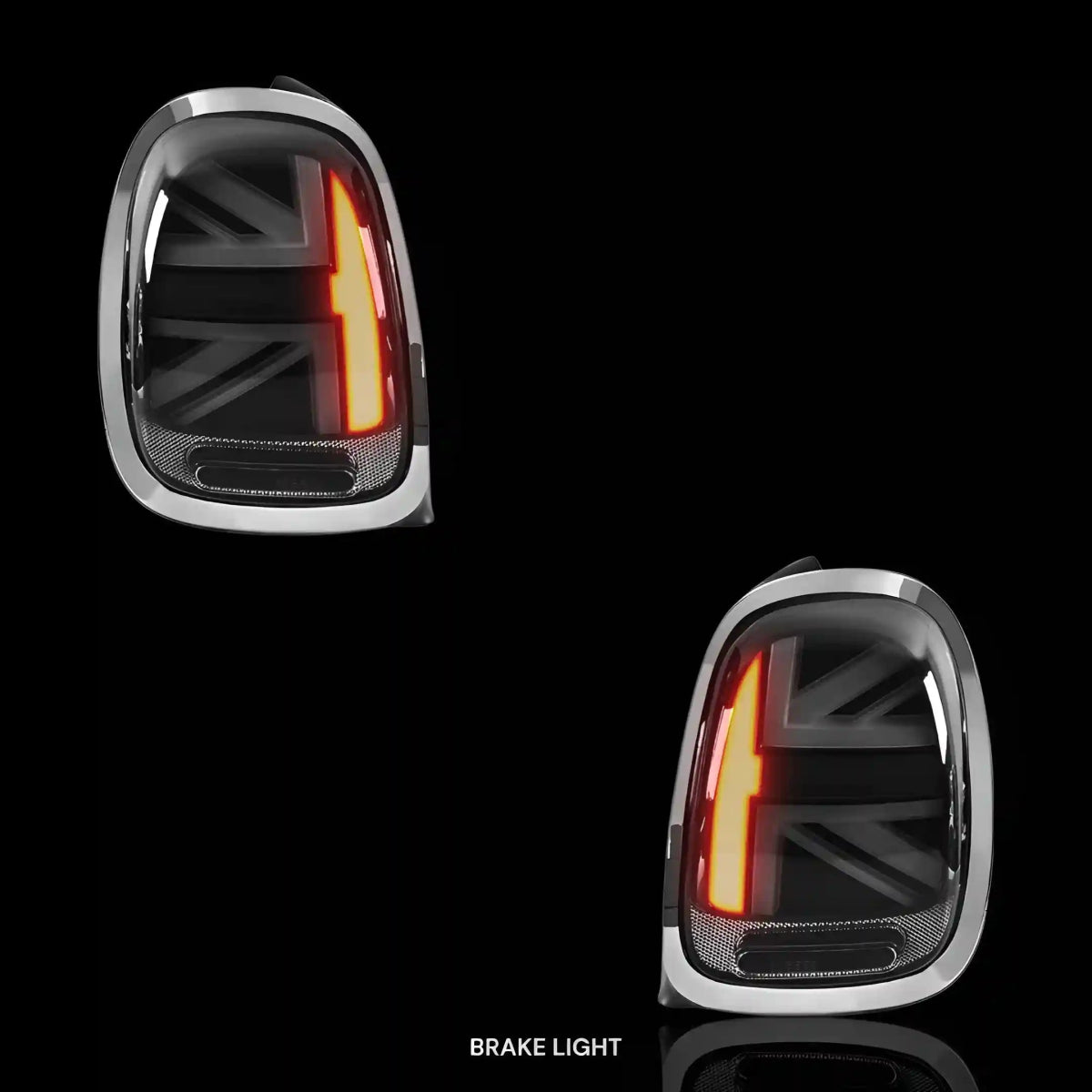 Sequential Smoked Chrome LED Tail Lights – Fits Mini Cooper F55 / F56 / F57 (2014 - 2018) | LH + RH Pair - Blckline Automotive