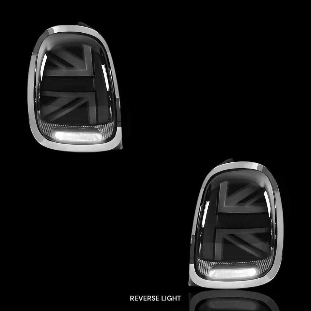 
                  
                    Sequential Smoked Chrome LED Tail Lights – Fits Mini Cooper F55 / F56 / F57 (2014 - 2018) | LH + RH Pair - Blckline Automotive
                  
                