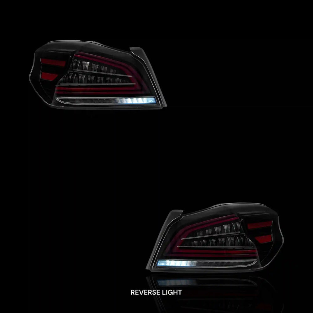 
                  
                    Sequential Smoked Clear Tail Lights – Fits Subaru WRX VA (2015 - 2021) | LH + RH Pair - Blckline Automotive
                  
                