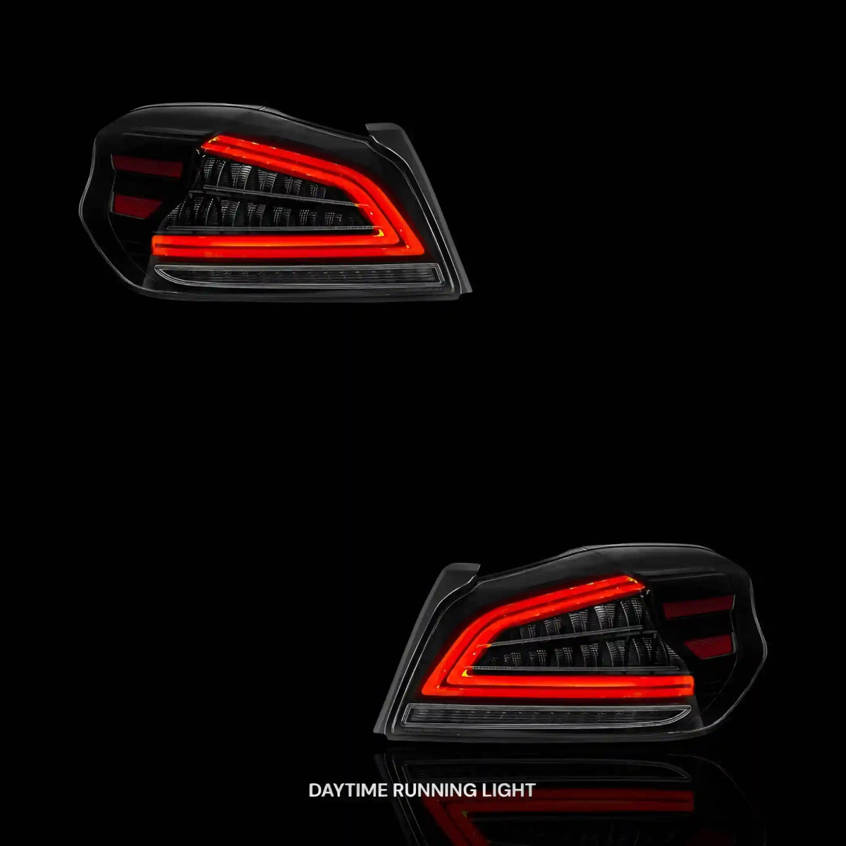 Sequential Smoked Clear Tail Lights – Fits Subaru WRX VA (2015 - 2021) | LH + RH Pair - Blckline Automotive