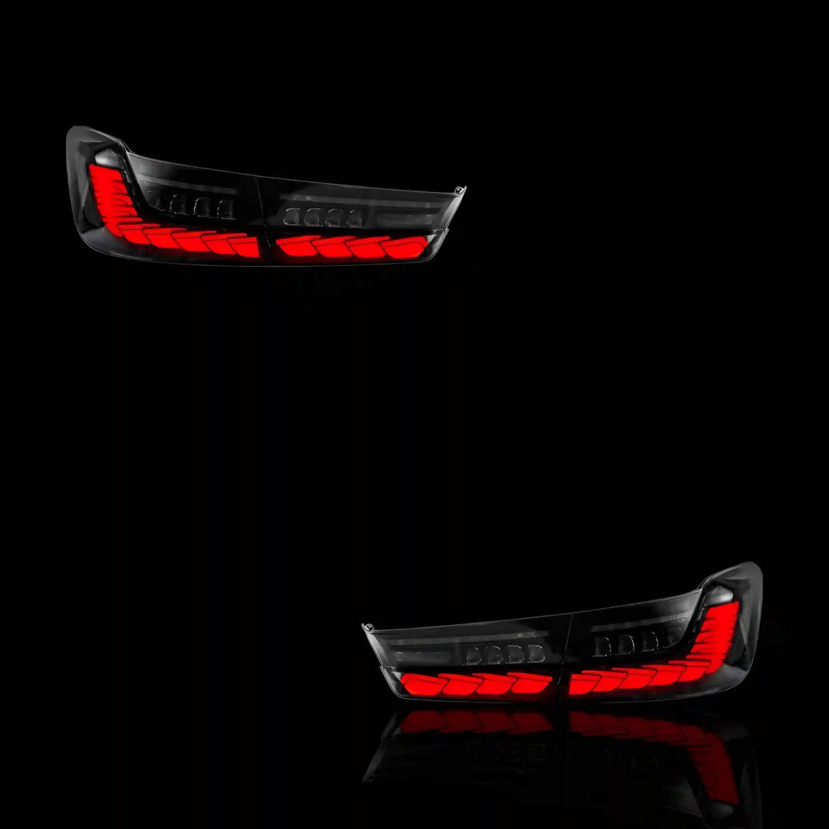 Sequential Smoked Full LED Tail Lights – Fits BMW 3 - Series G20 (2019 - 2022) | LH + RH Pair - Blckline Automotive