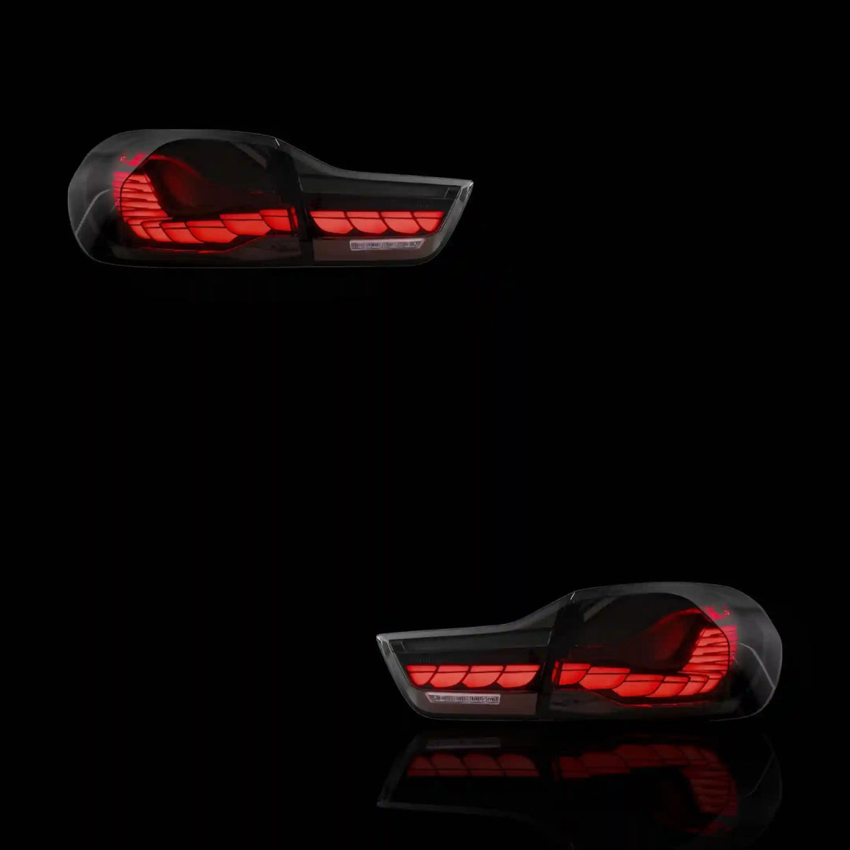 Sequential Smoked Full LED Tail Lights – Fits BMW 4 - Series F32 / F33 / F36 / F82 / F83 (2014 - 2020) | LH + RH Pair - Blckline Automotive