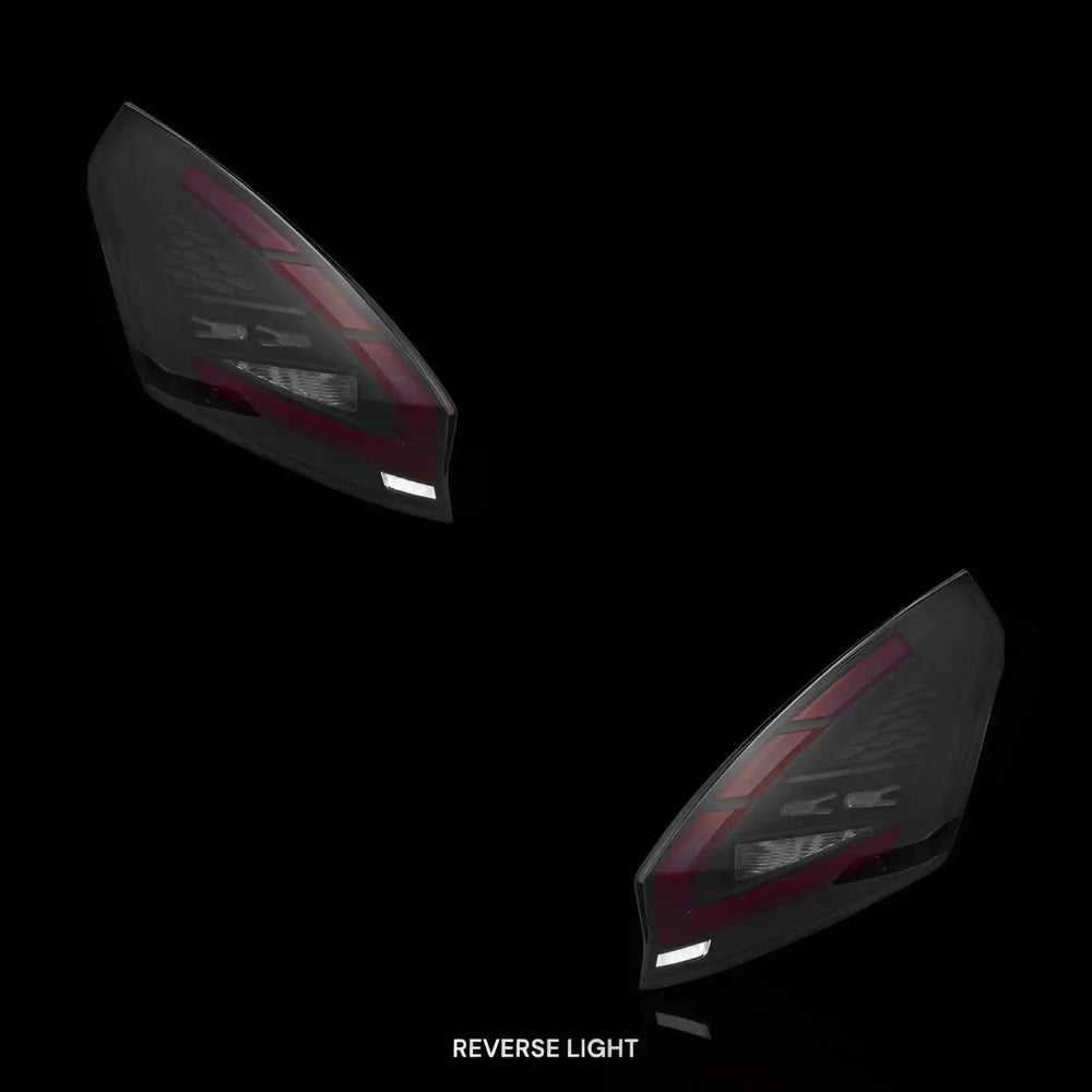 
                  
                    Sequential Smoked Full LED Tail Lights – Fits Ford Fiesta WS / WT / WZ (2008 - 2019) | LH + RH Pair - Blckline Automotive
                  
                