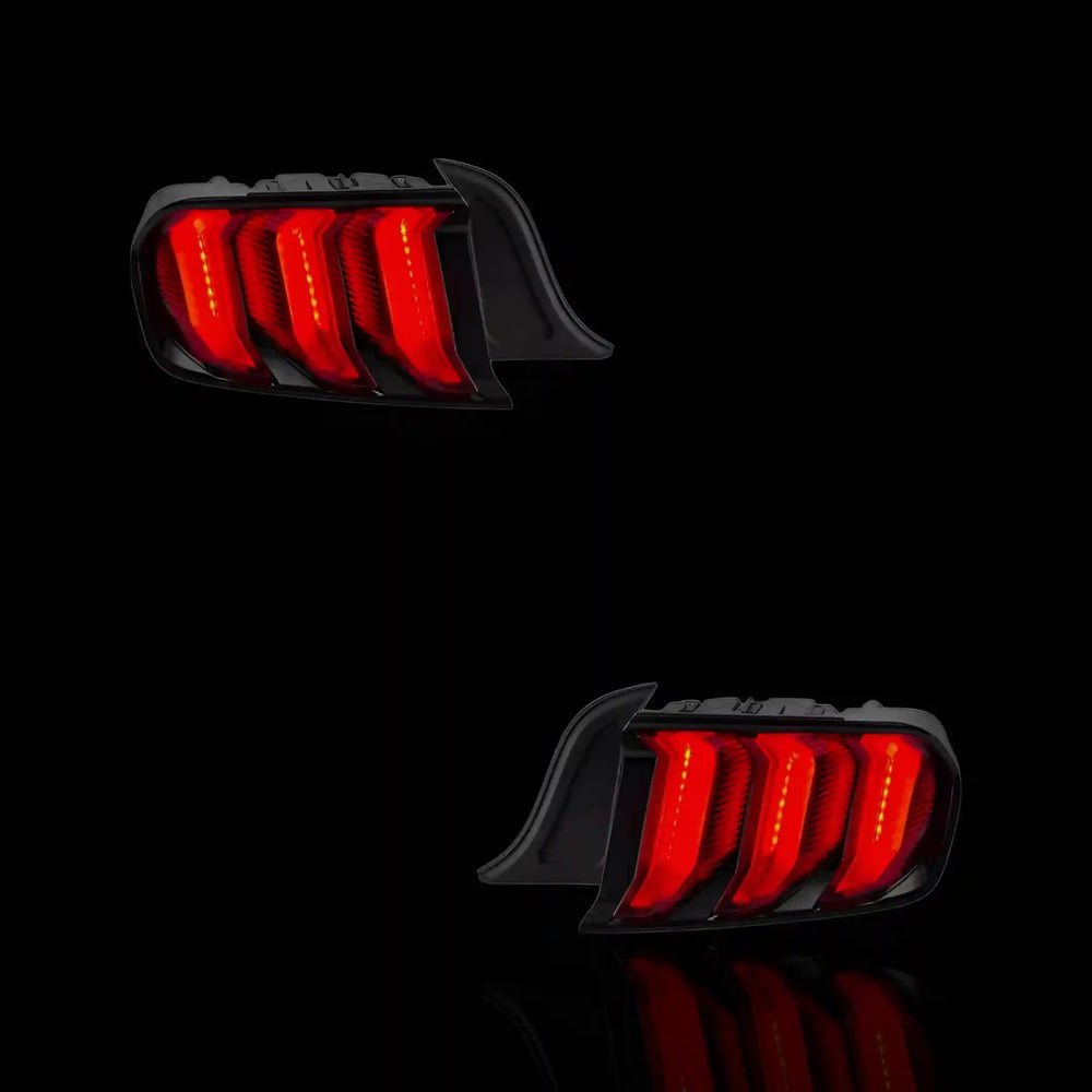 
                  
                    Sequential Smoked Full LED Tail Lights – Fits Ford Mustang FM / FN (2015 - 2021) | Both (LH + RH) - Blckline Automotive
                  
                