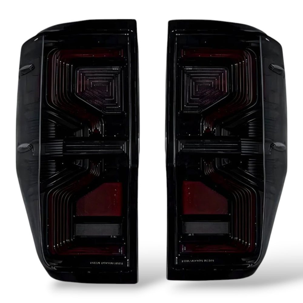 Sequential Smoked Full LED Tail Lights – Fits Ford Ranger PX MK1 / MK2 ...