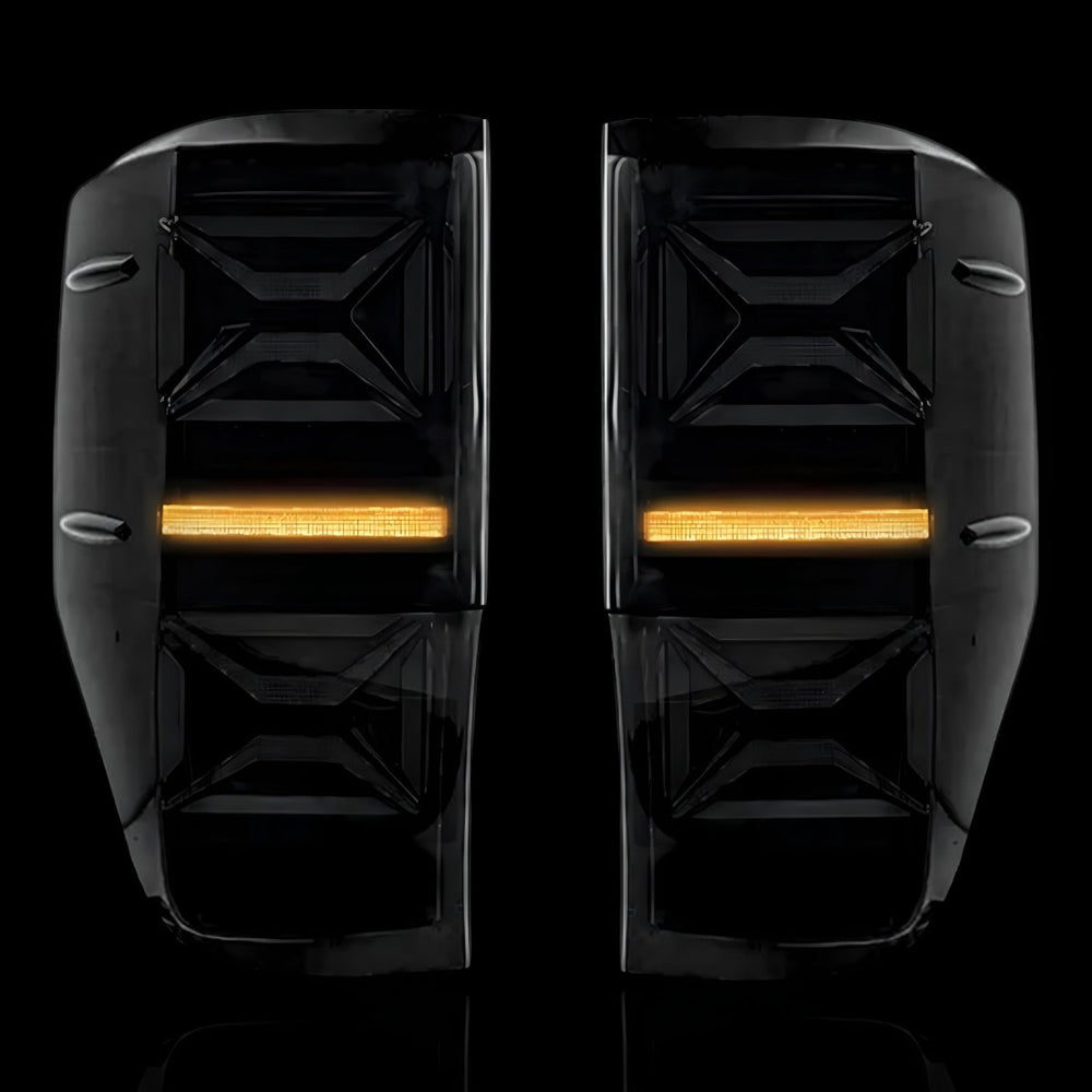 
                  
                    Sequential Smoked Full LED Tail Lights – Fits Ford Ranger PX MK1 / MK2 T6 (2012–2018) | LH + RH Pair - Blckline Automotive
                  
                