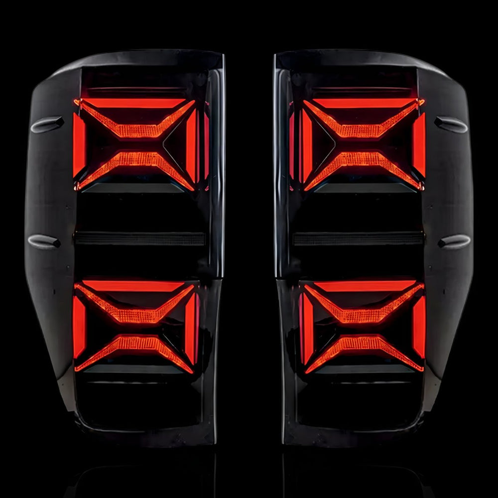 
                  
                    Sequential Smoked Full LED Tail Lights – Fits Ford Ranger PX MK1 / MK2 T6 (2012–2018) | LH + RH Pair - Blckline Automotive
                  
                