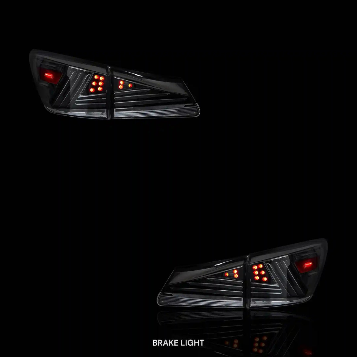 Sequential Smoked Full LED Tail Lights – Fits Lexus IS350 GSE21 (2006 - 2012) | LH + RH Pair - Blckline Automotive