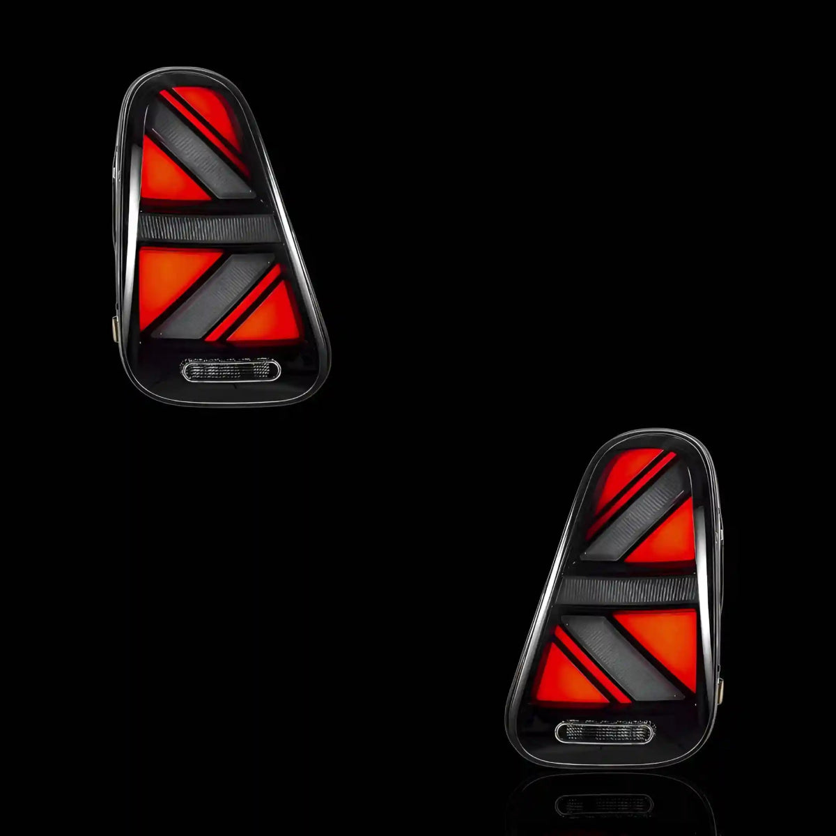 Sequential Smoked Full LED Tail Lights – Fits Mini Cooper R50 / R52 / R53 (2001 - 2006) | LH + RH Pair - Blckline Automotive