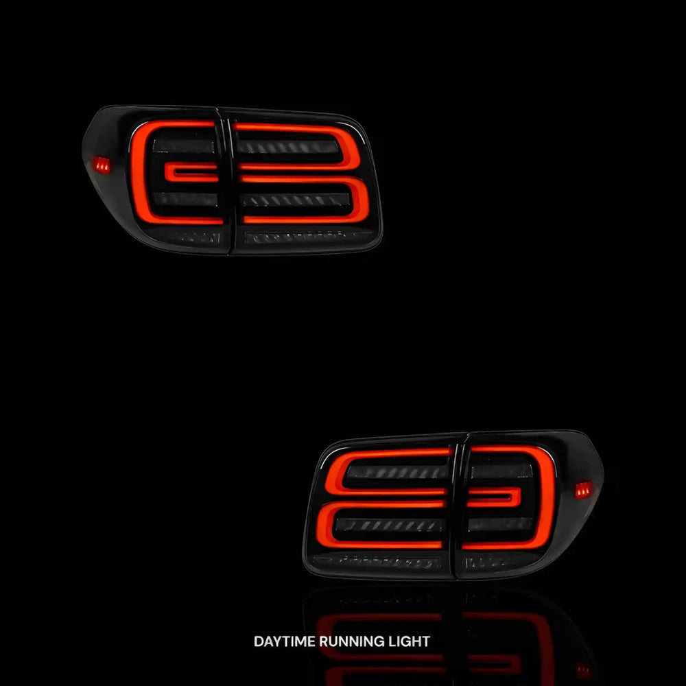 
                  
                    Sequential Smoked Full LED Tail Lights – Fits Nissan Patrol Y62 Wagon (2012 - 2019) | Both (LH + RH) - Blckline Automotive
                  
                