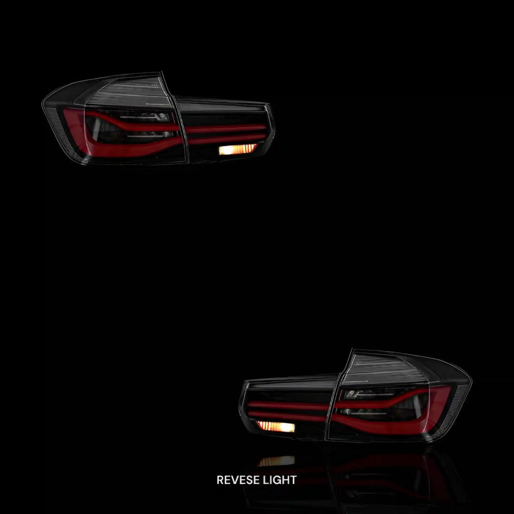 
                  
                    Sequential Smoked LED Tail Lights – Fits BMW 3 - Series F30 / F80 / M3 (2012 - 2019) | LH + RH Pair - Blckline Automotive
                  
                