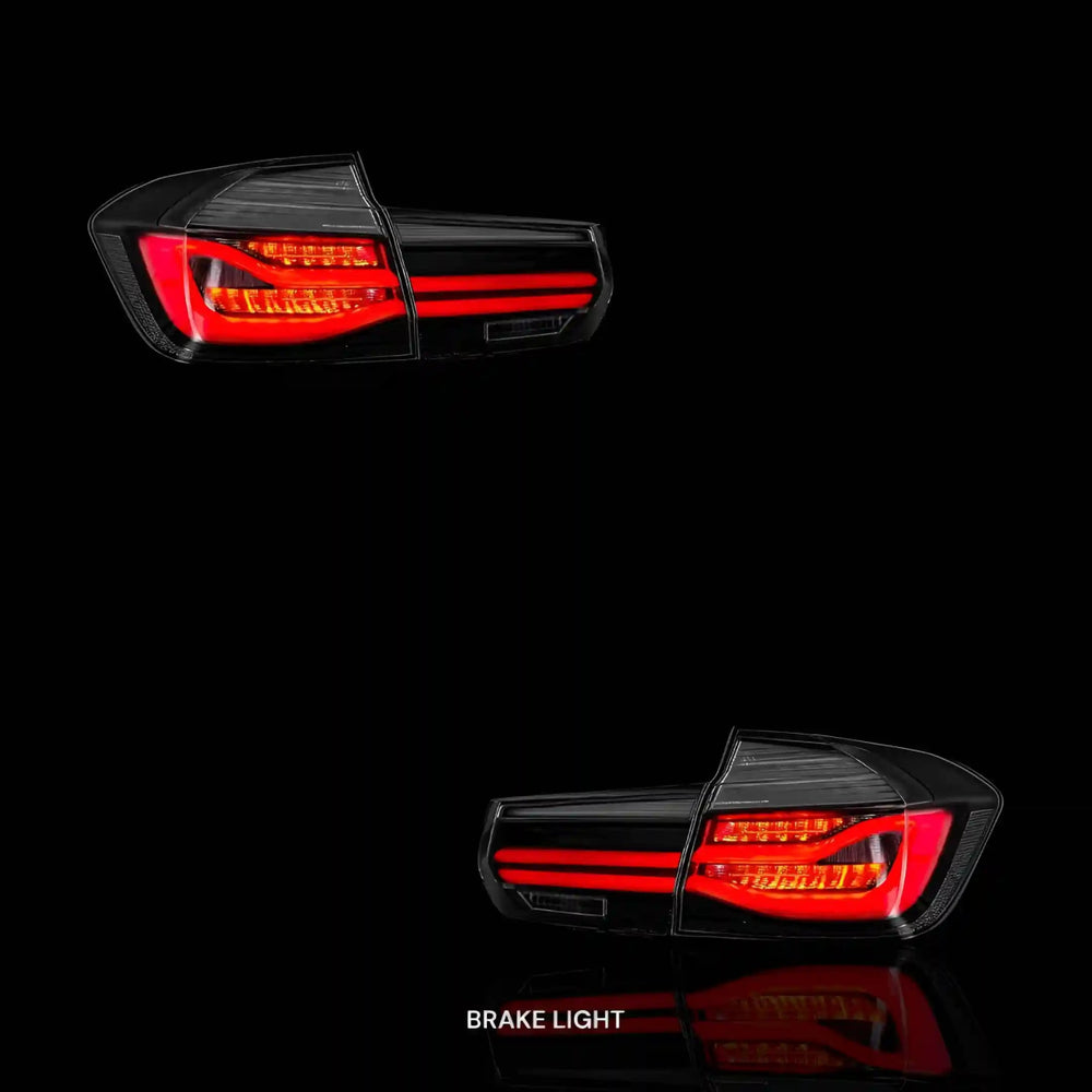 Sequential Smoked LED Tail Lights – Fits BMW 3 - Series F30 / F80 / M3 (2012 - 2019) | LH + RH Pair - Blckline Automotive