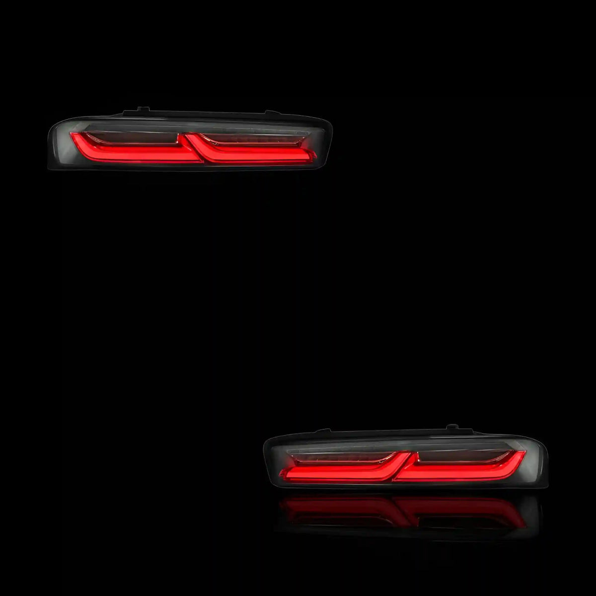 Sequential Smoked LED Tail Lights – Fits Chevrolet Camaro (2016 - 2018) | LH + RH Pair - Blckline Automotive