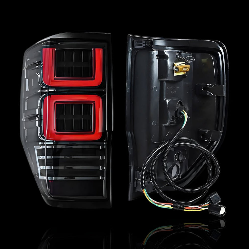 
                  
                    Sequential Smoked LED Tail Lights – Fits Ford Ranger PX MK1 / MK2 / MK3 (2012–2021) | LH + RH Pair - Blckline Automotive
                  
                