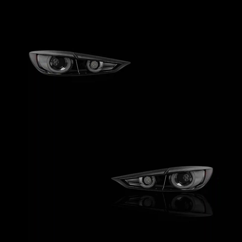 
                  
                    Sequential Smoked LED Tail Lights – Fits Mazda 3 Axela BM / BN (2014 - 2018) | LH + RH Pair - Blckline Automotive
                  
                