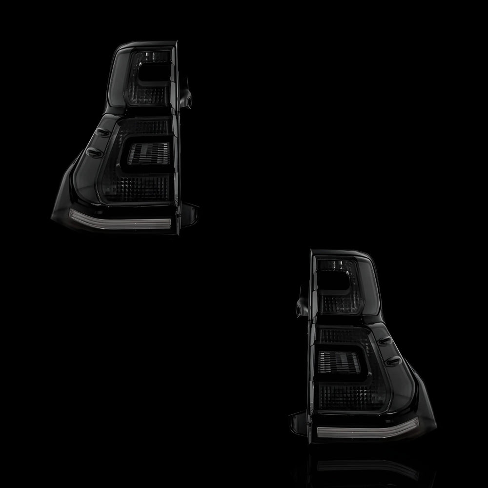 
                  
                    Sequential Smoked LED Tail Lights – Fits Toyota Prado 150 Series (2010–2017) | LH + RH Pair - Blckline Automotive
                  
                