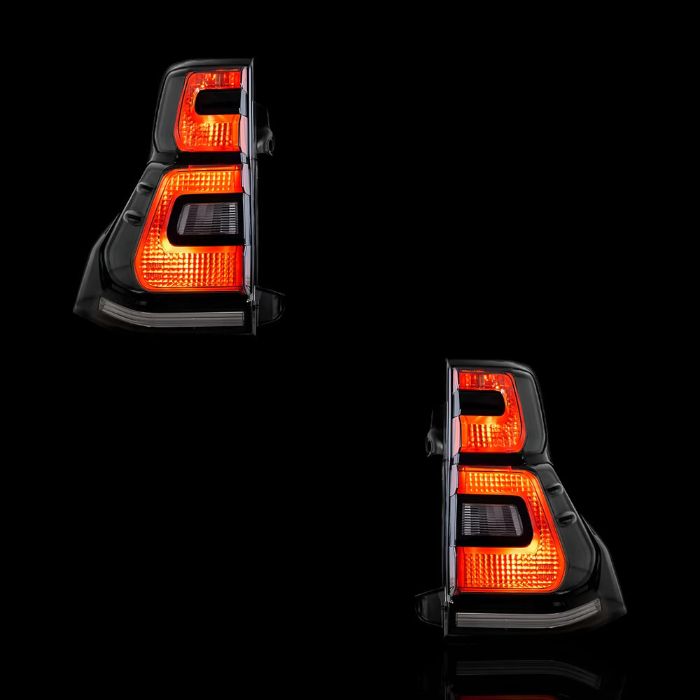 Sequential Smoked LED Tail Lights – Fits Toyota Prado 150 Series (2010–2017) | LH + RH Pair - Blckline Automotive