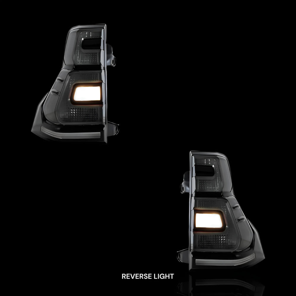 
                  
                    Sequential Smoked LED Tail Lights – Fits Toyota Prado 150 Series (2010–2017) | LH + RH Pair - Blckline Automotive
                  
                